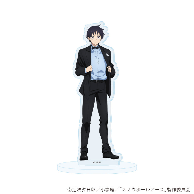 アクリルスタンド「TVアニメ『スノウボールアース』」06/流鏑馬 鉄男(描き下ろしイラスト) - official product image | AniSmile