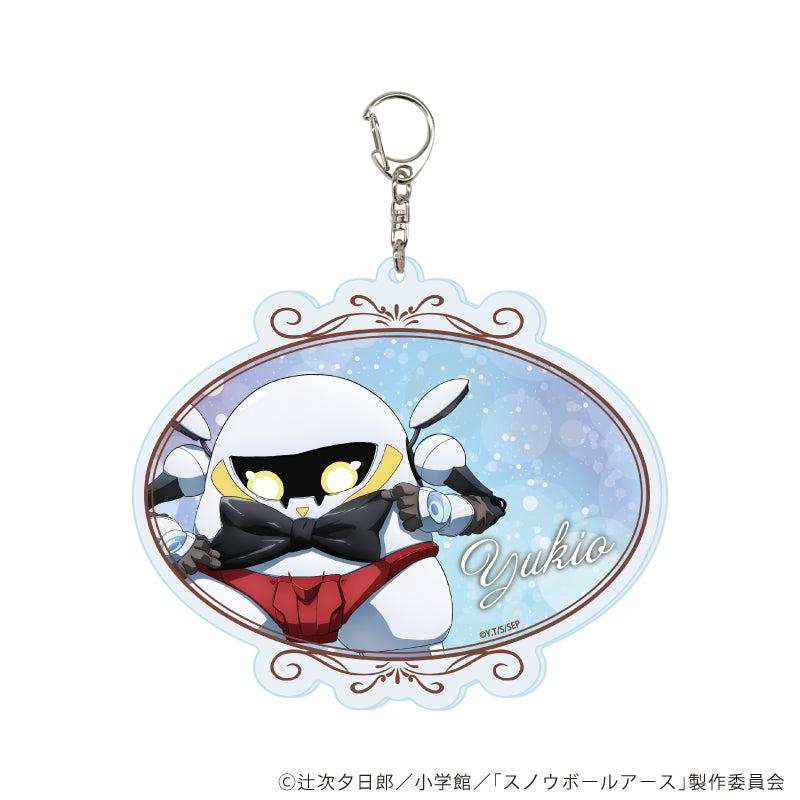 デカアクリルキーホルダー「TVアニメ『スノウボールアース』」02/ユキオ(描き下ろしイラスト) - official product image | AniSmile