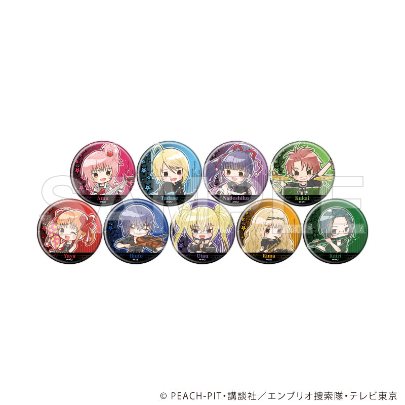 缶バッジ「TVアニメ『しゅごキャラ!』」06/バンドver. ブラインド(全9種)(グラフアートイラスト) - AniSmile