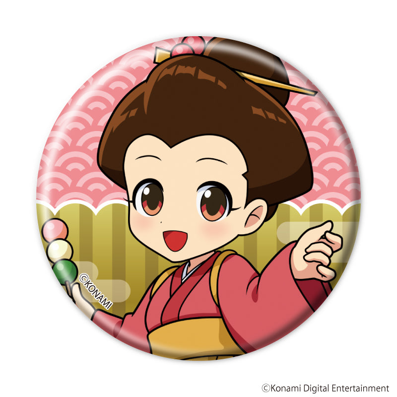 缶バッジ「がんばれゴエモン大集合!」05/おみっちゃん(公式イラスト) - 公式商品画像 | AniSmile