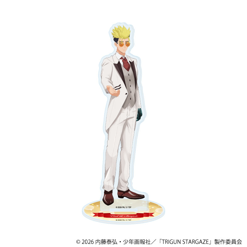 アクリルスタンド「TRIGUN STARGAZE」03/ヴァッシュ・ザ・スタンピード タキシードver.(描き下ろし) - AniSmile
