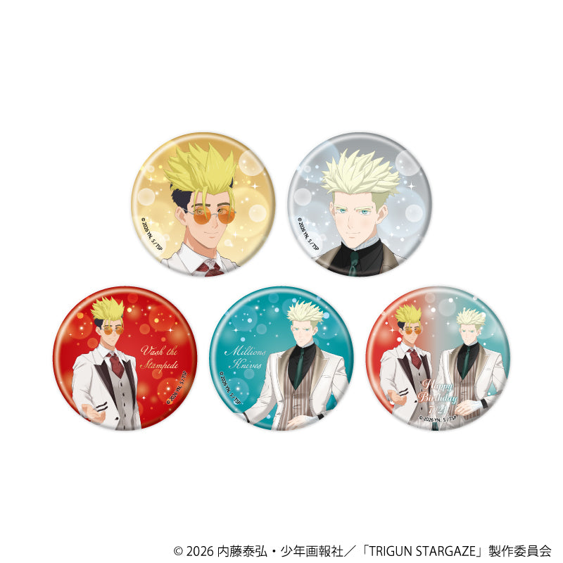 缶バッジ「TRIGUN STARGAZE」07/トレーディング(全5種)(描き下ろし) - 官方商品图片 | AniSmile