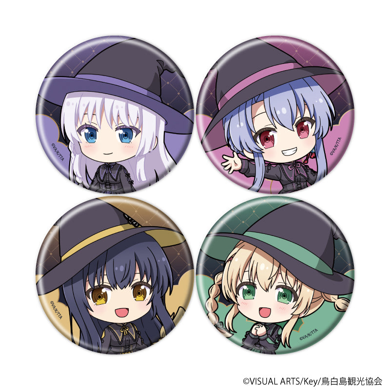 缶バッジ「TVアニメ『Summer Pockets』」29/魔女ver. ブラインド(全4種)(ミニキャライラスト) - official product image | AniSmile