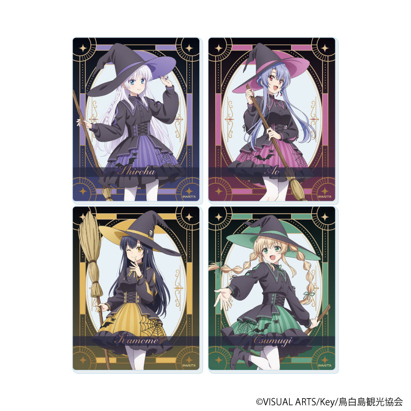 アクリルカード「TVアニメ『Summer Pockets』」10/魔女ver. ブラインド(全4種)(描き下ろしイラスト) - official product image | AniSmile