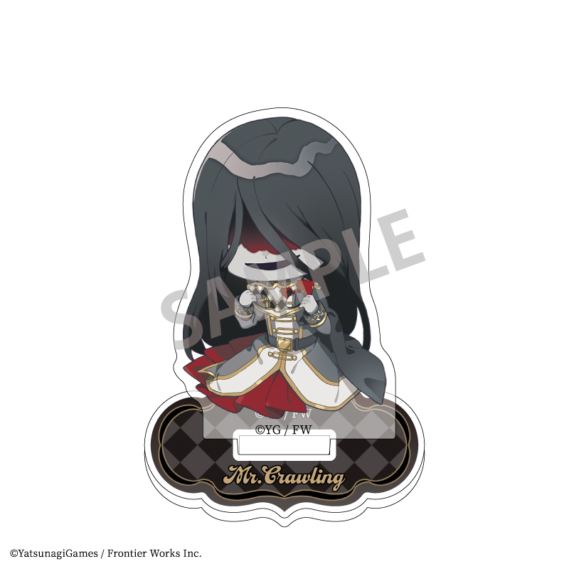 文字化化 ミニアクリルスタンド 這いばい男/貴族パーティー 描き起こし - official product image | AniSmile