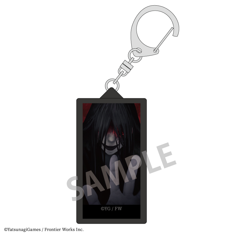 文字化化 ライトキーホルダー 這いばい男 - official product image | AniSmile