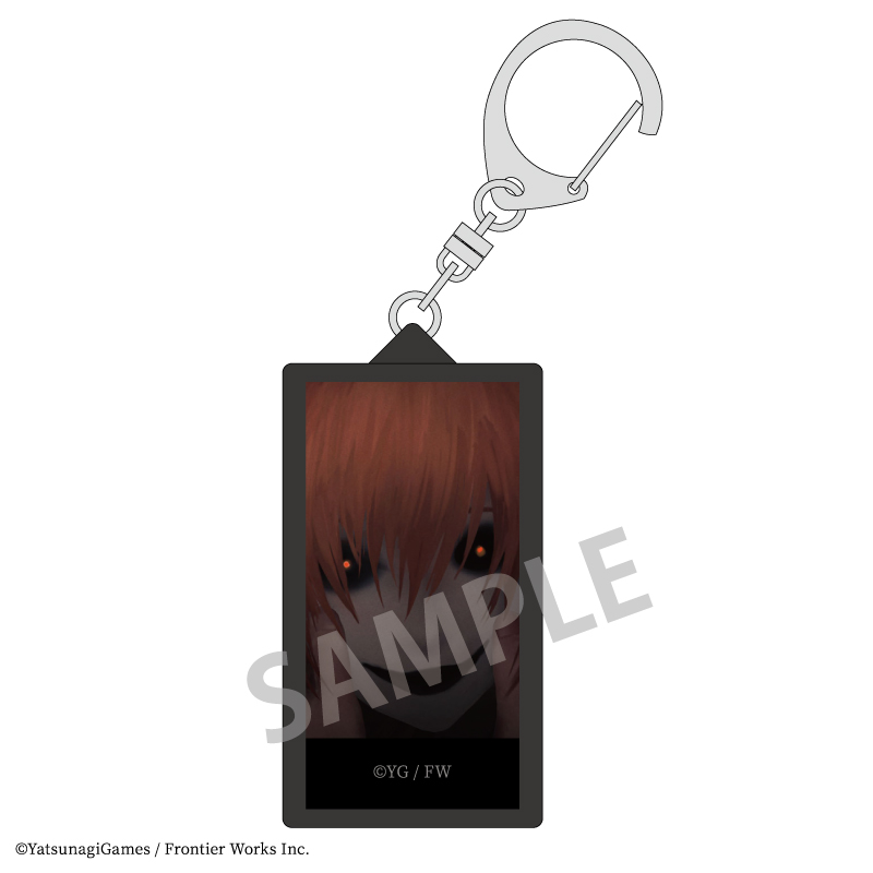 文字化化 ライトキーホルダー 生首 - official product image | AniSmile