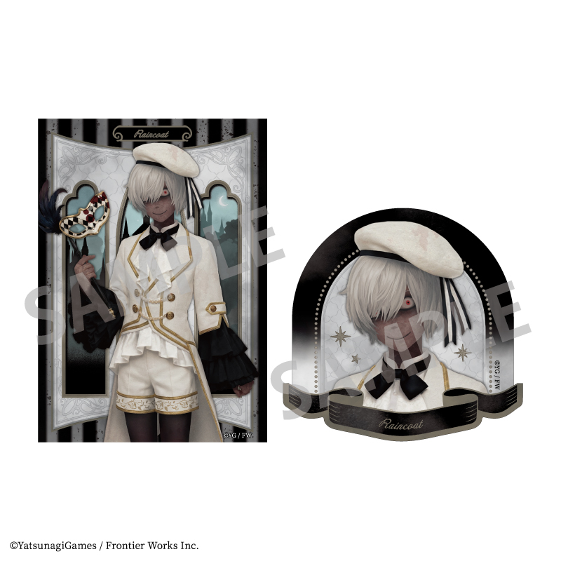 文字化化 ステッカーセット レインコート/貴族パーティー - official product image | AniSmile