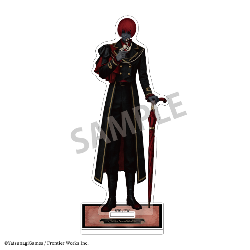 文字化化 アクリルスタンド 赤い傘の男/貴族パーティー - official product image | AniSmile