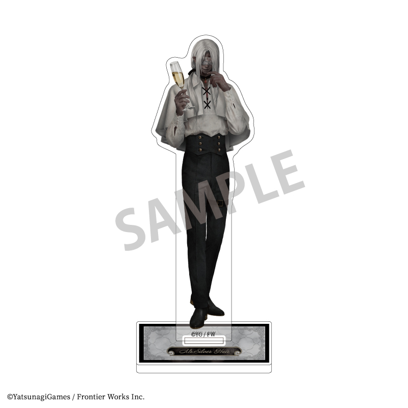 文字化化 アクリルスタンド 銀髪の男/貴族パーティー - official product image | AniSmile