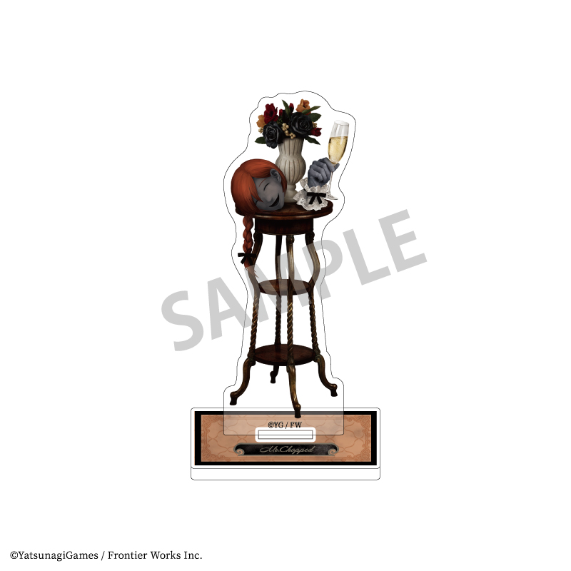 文字化化 アクリルスタンド 生首/貴族パーティー - official product image | AniSmile