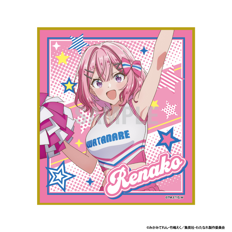 わたしが恋人になれるわけないじゃん、ムリムリ!(※ムリじゃなかった!?) ミニ色紙 甘織れな子 チアリーダーver - 官方商品图片 | AniSmile