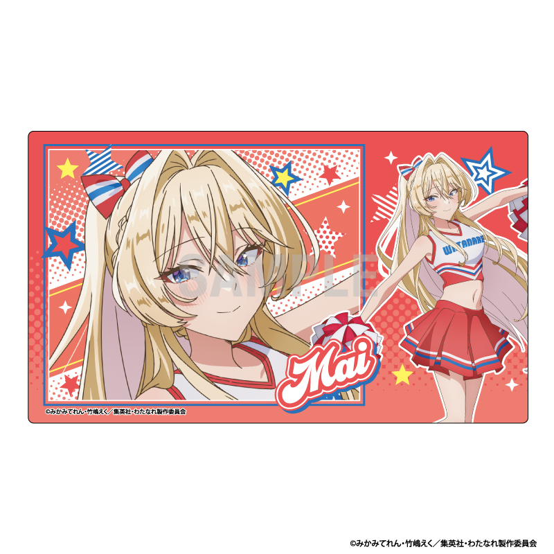 わたしが恋人になれるわけないじゃん、ムリムリ!(※ムリじゃなかった!?) ラバーマット 王塚真唯 チアリーダーver - AniSmile