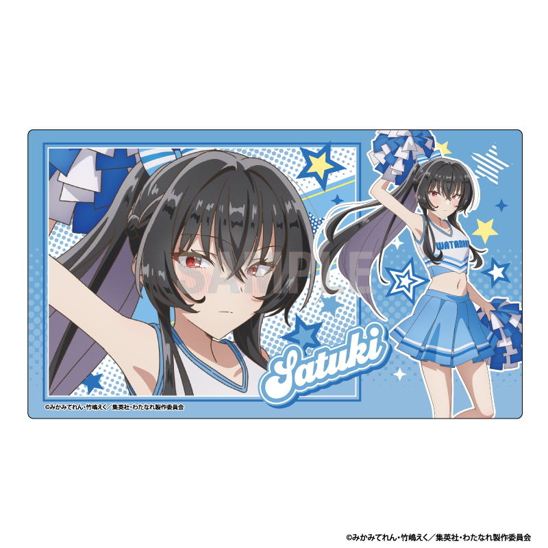 わたしが恋人になれるわけないじゃん、ムリムリ!(※ムリじゃなかった!?) ラバーマット 琴紗月 チアリーダーver - official product image | AniSmile