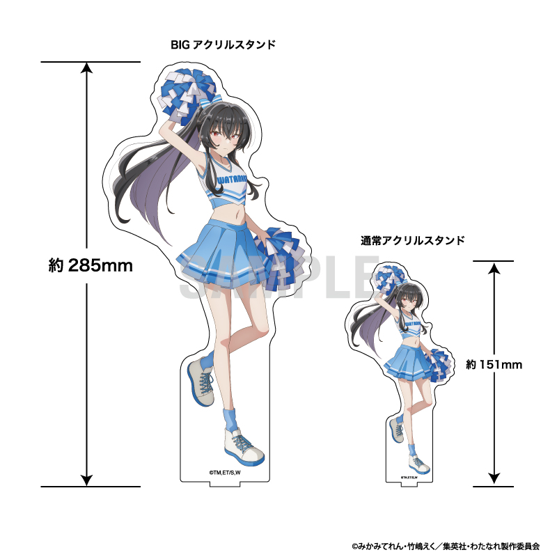 わたしが恋人になれるわけないじゃん、ムリムリ!(※ムリじゃなかった!?) BIGアクリルスタンド 琴紗月 チアリーダーver 图片 2 | AniSmile