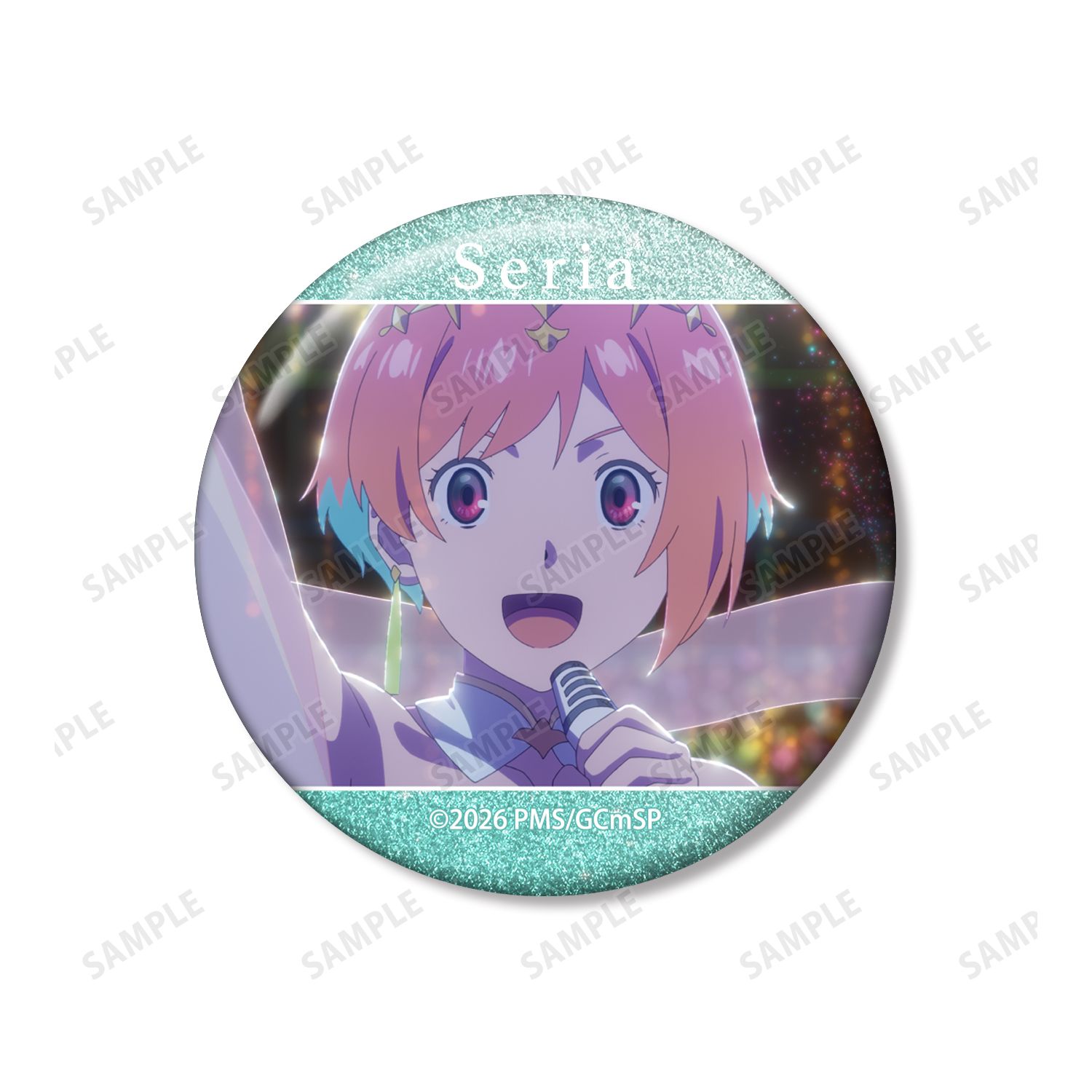 TVアニメ『ゴーストコンサート : missing Songs』 相葉芹亜 場面写グリッター缶バッジ3個セット 画像 3 | AniSmile