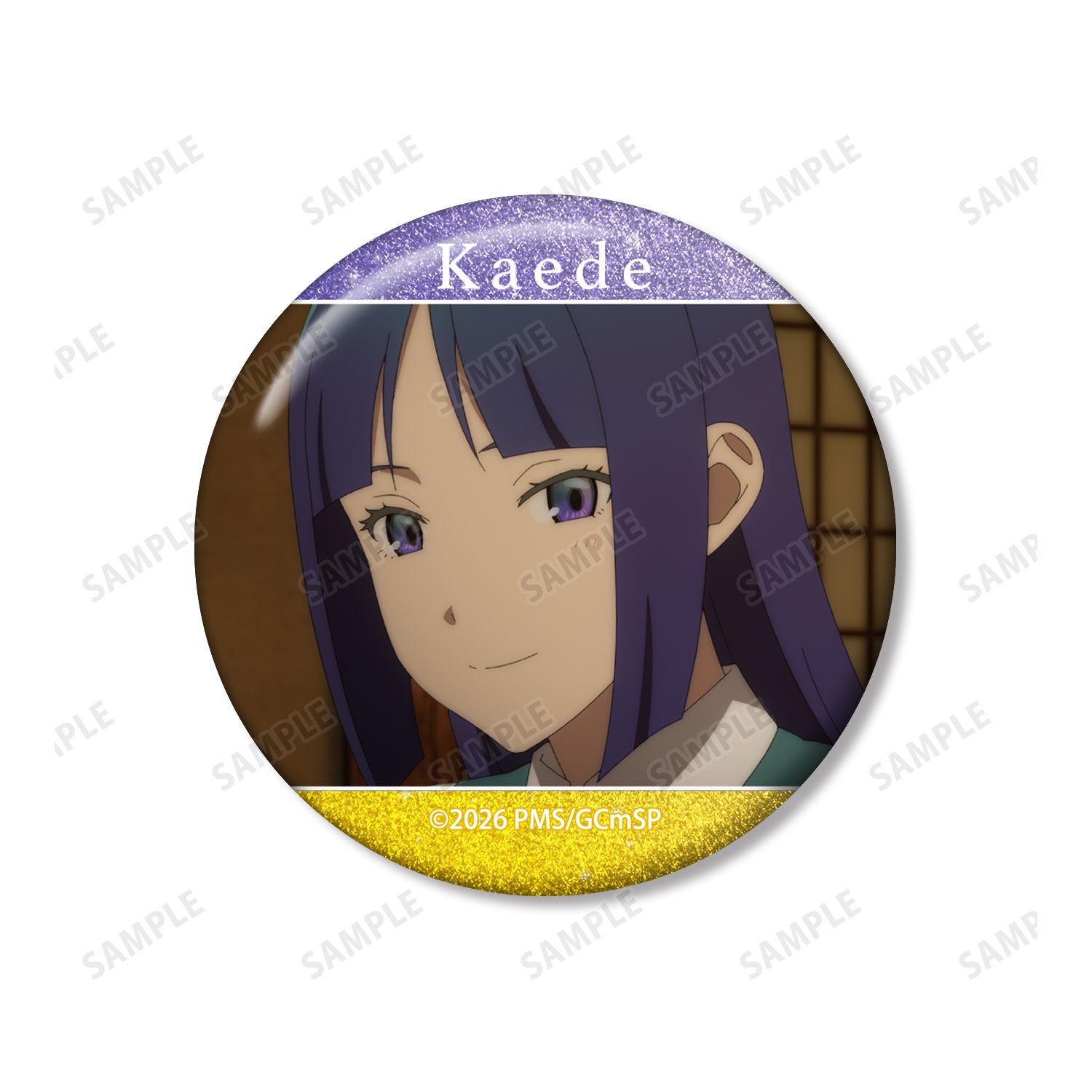 TVアニメ『ゴーストコンサート : missing Songs』 西園寺 楓 場面写グリッター缶バッジ3個セット 画像 5 | AniSmile