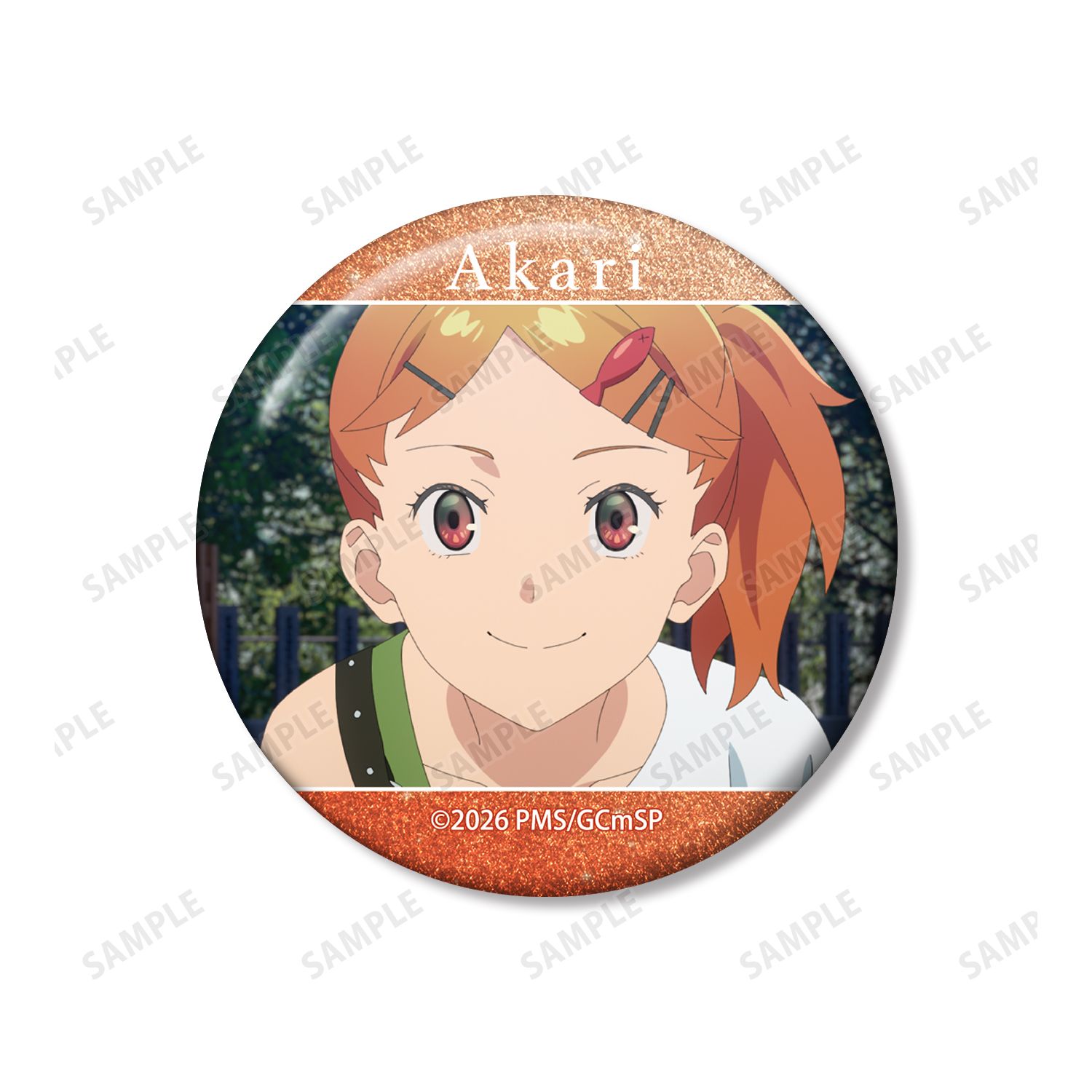 TVアニメ『ゴーストコンサート : missing Songs』 村山朱莉 場面写グリッター缶バッジ3個セット 画像 5 | AniSmile