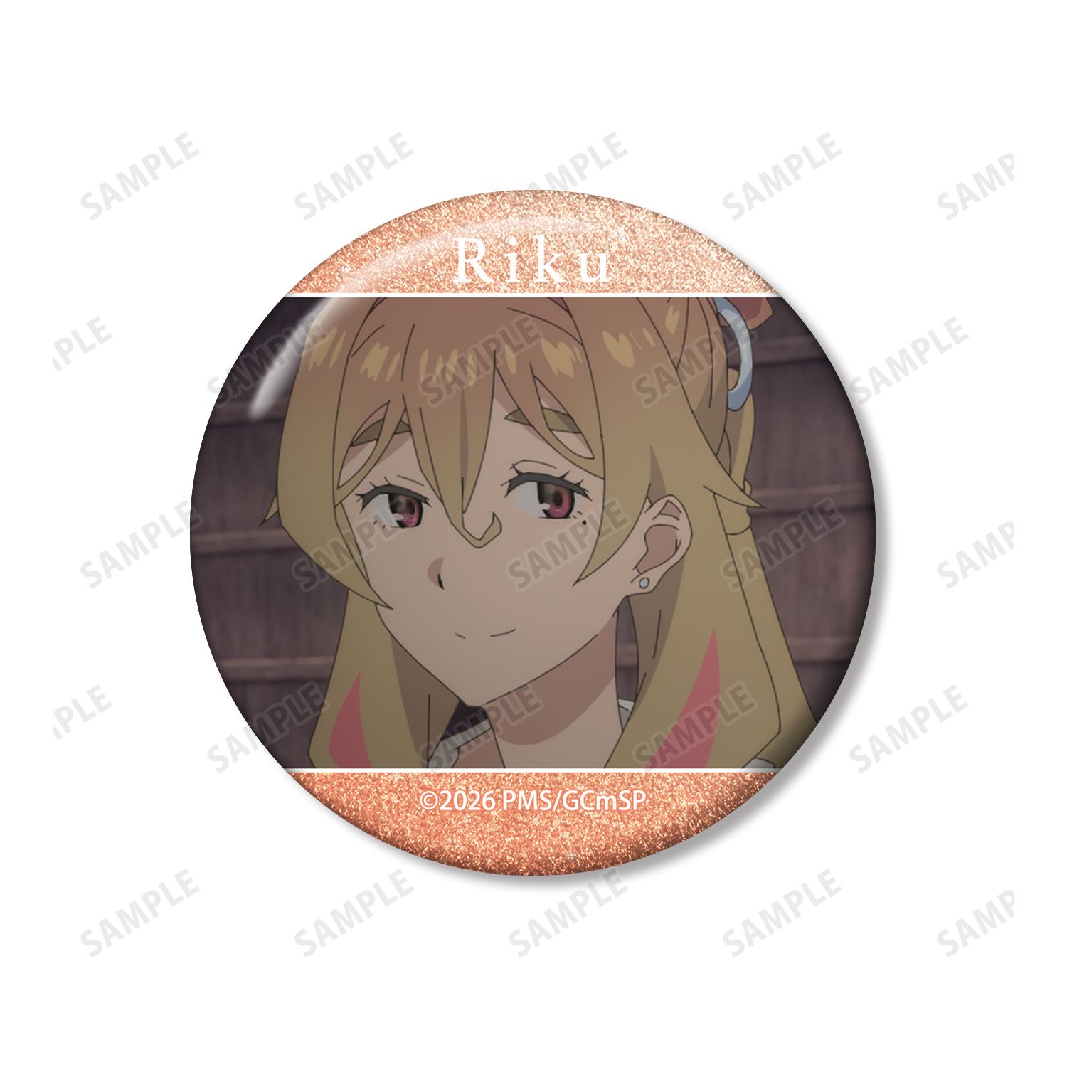 TVアニメ『ゴーストコンサート : missing Songs』 青木凛空 場面写グリッター缶バッジ3個セット 图片 3 | AniSmile