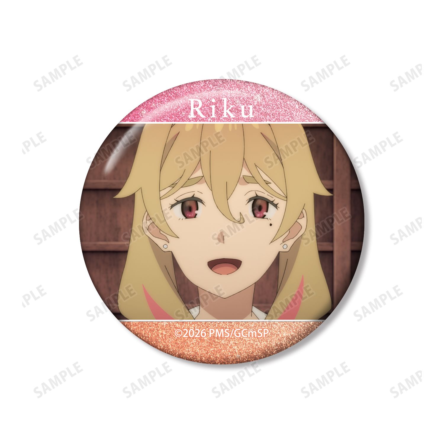 TVアニメ『ゴーストコンサート : missing Songs』 青木凛空 場面写グリッター缶バッジ3個セット 图片 5 | AniSmile