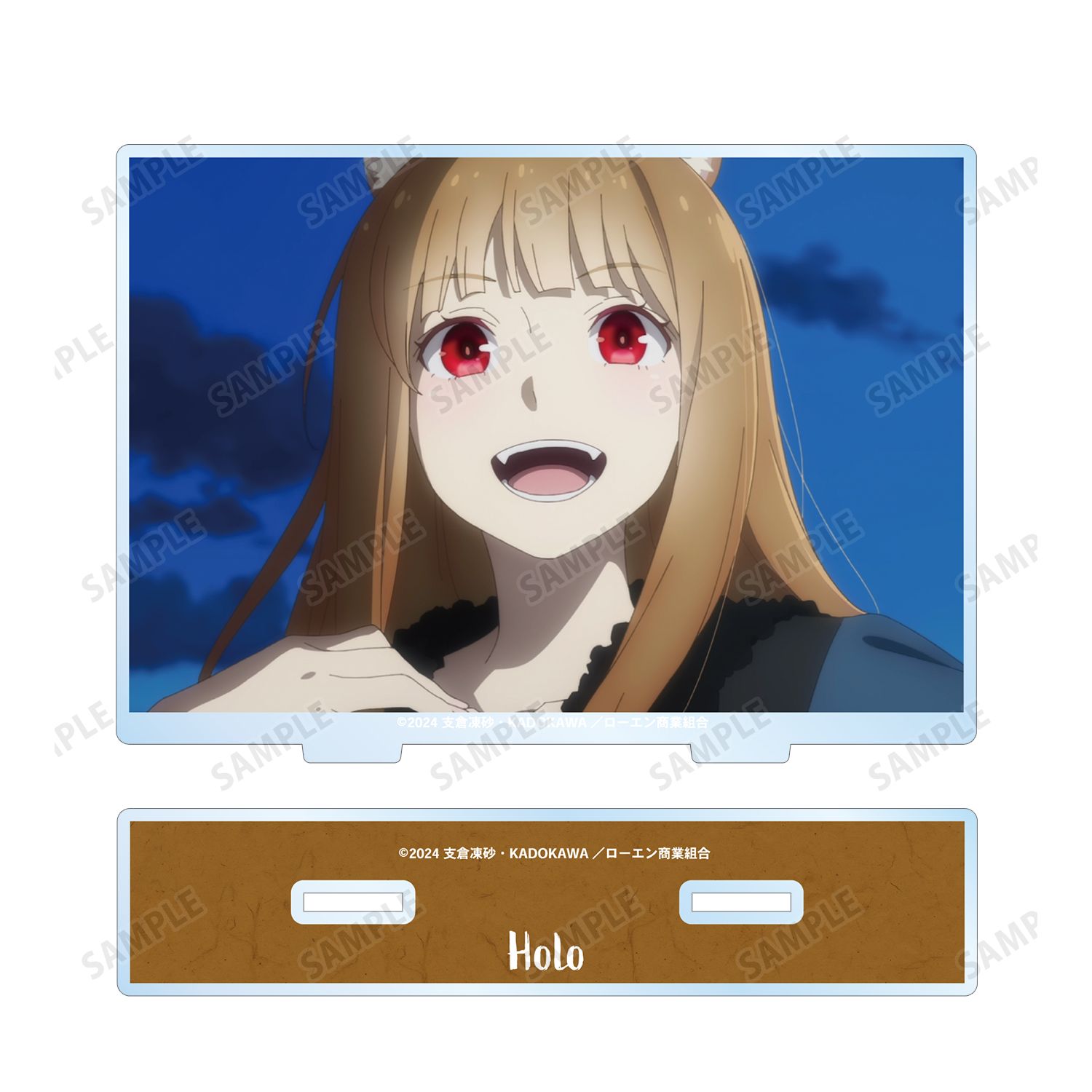 TVアニメ『狼と香辛料 MERCHANT MEETS THE WISE WOLF』 ホロ 場面写BIGアクリルスタンド ver.A Image 3 | AniSmile