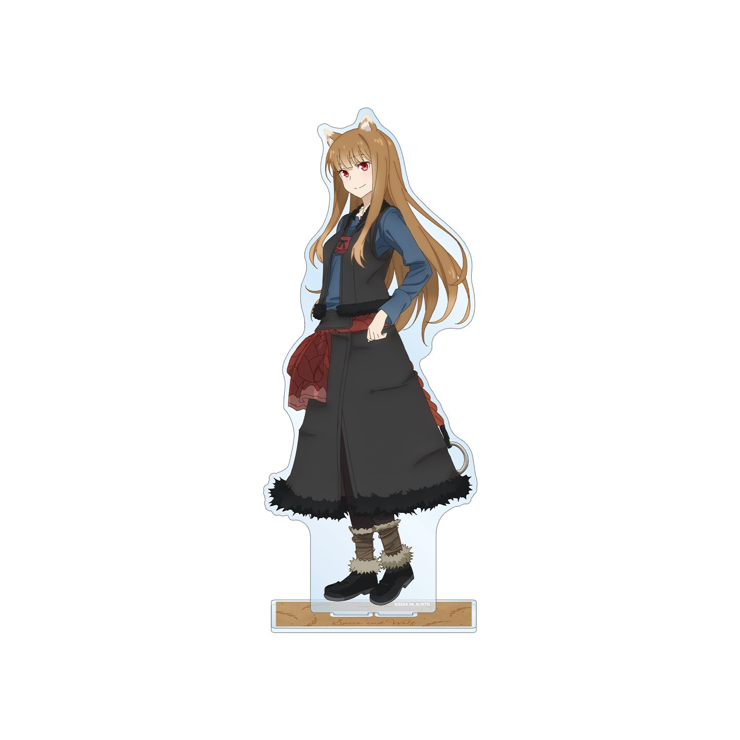 TVアニメ『狼と香辛料 MERCHANT MEETS THE WISE WOLF』 ホロ 特大アクリルスタンド - official product image | AniSmile