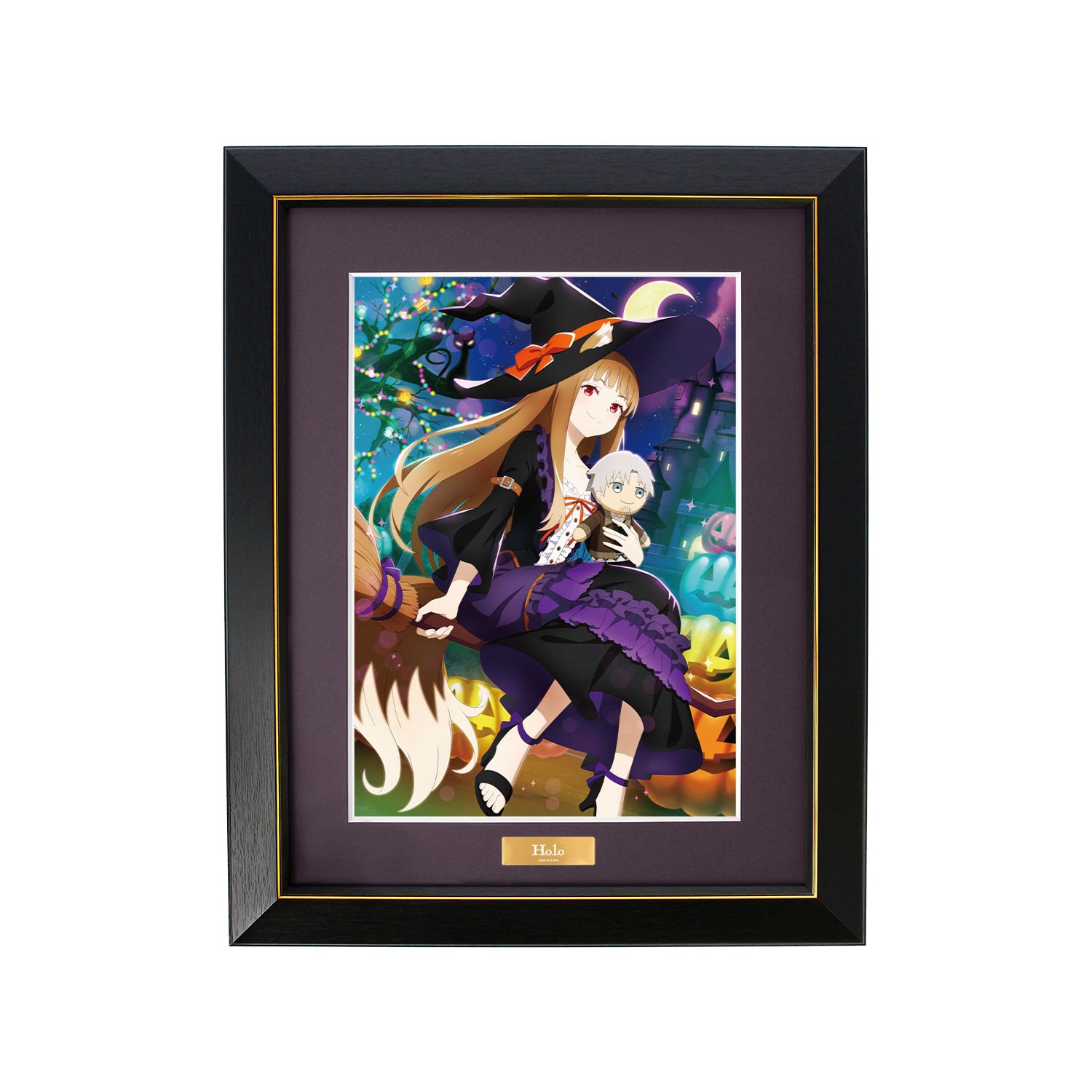 TVアニメ『狼と香辛料 MERCHANT MEETS THE WISE WOLF』 ホロ 「ハロウィン」ビジュアル キャラファイングラフ - official product image | AniSmile