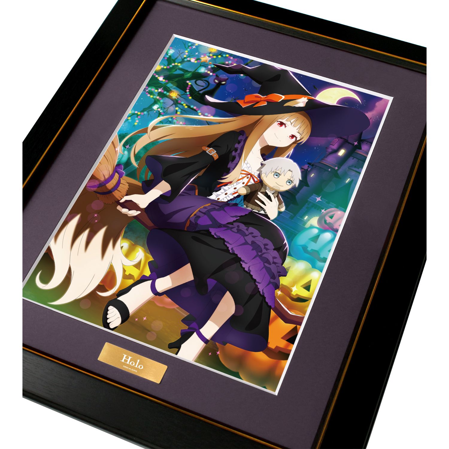 TVアニメ『狼と香辛料 MERCHANT MEETS THE WISE WOLF』 ホロ 「ハロウィン」ビジュアル キャラファイングラフ Image 3 | AniSmile
