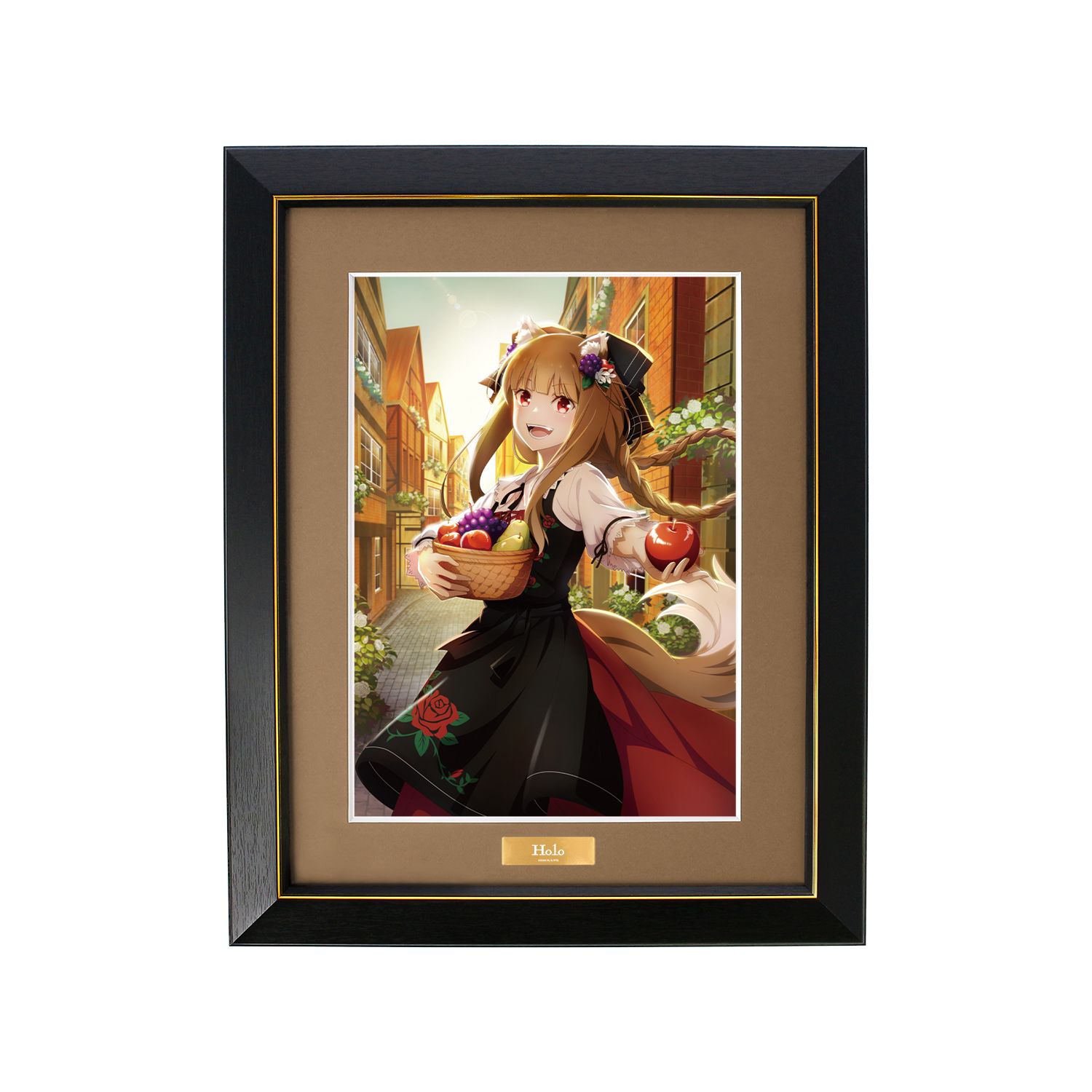 TVアニメ『狼と香辛料 MERCHANT MEETS THE WISE WOLF』 ホロ 「収穫祭」ビジュアル キャラファイングラフ - official product image | AniSmile