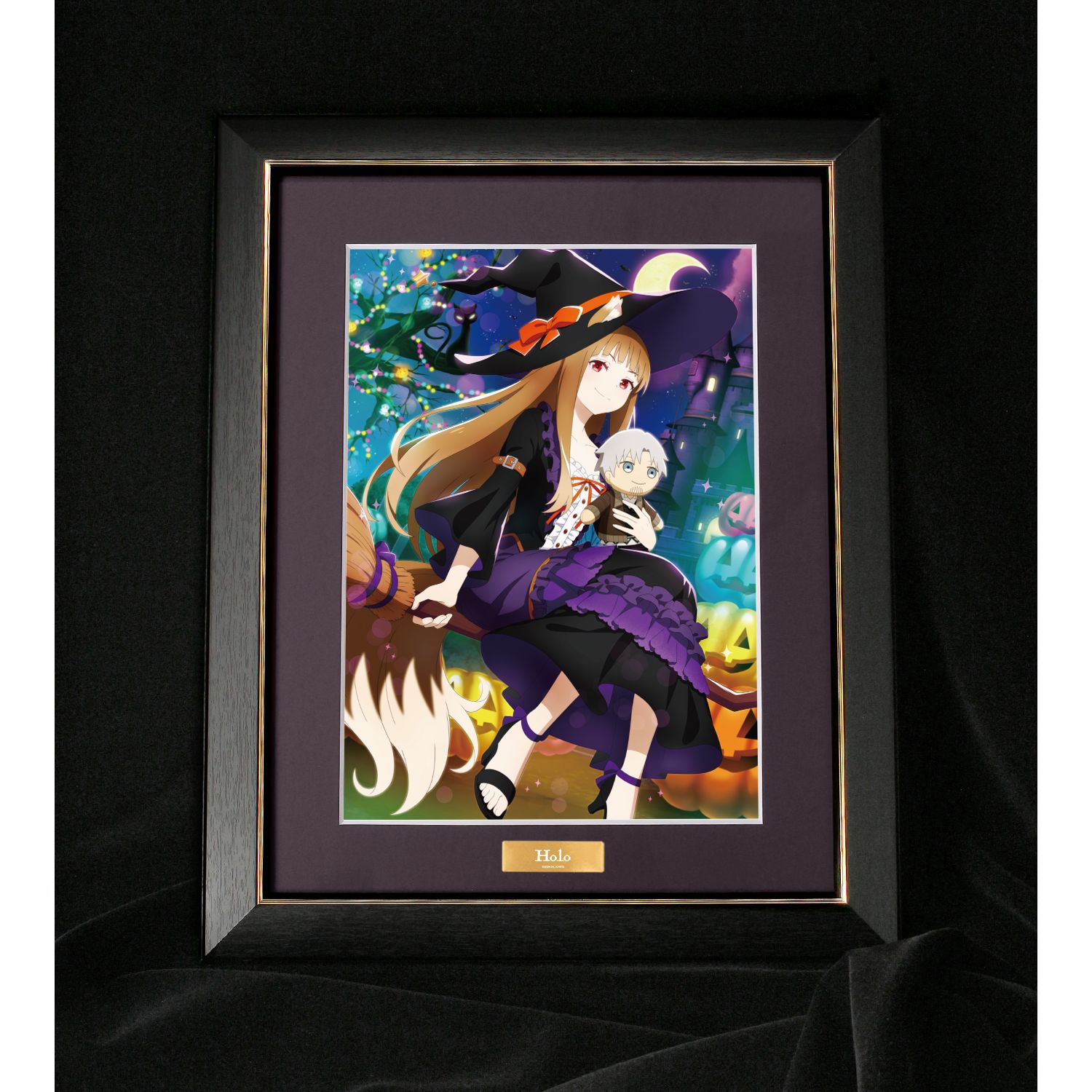 TVアニメ『狼と香辛料 MERCHANT MEETS THE WISE WOLF』 ホロ 「ハロウィン」ビジュアル キャラファイングラフ Image 6 | AniSmile