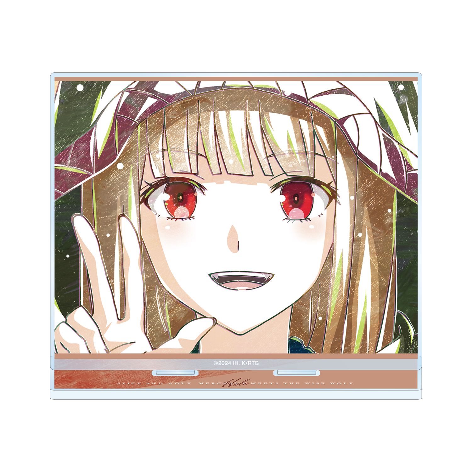 TVアニメ『狼と香辛料 MERCHANT MEETS THE WISE WOLF』 ホロ Ani-Art BIGアクリルスタンド ver.B - official product image | AniSmile