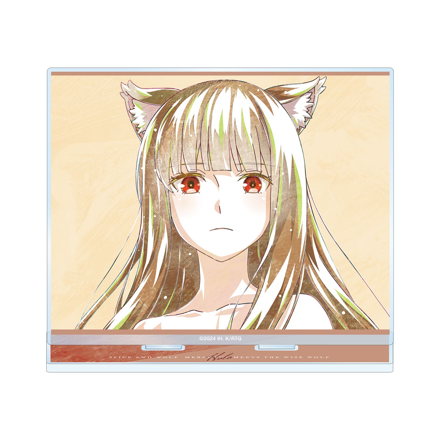 TVアニメ『狼と香辛料 MERCHANT MEETS THE WISE WOLF』 ホロ Ani-Art BIGアクリルスタンド ver.C Image 2 | AniSmile
