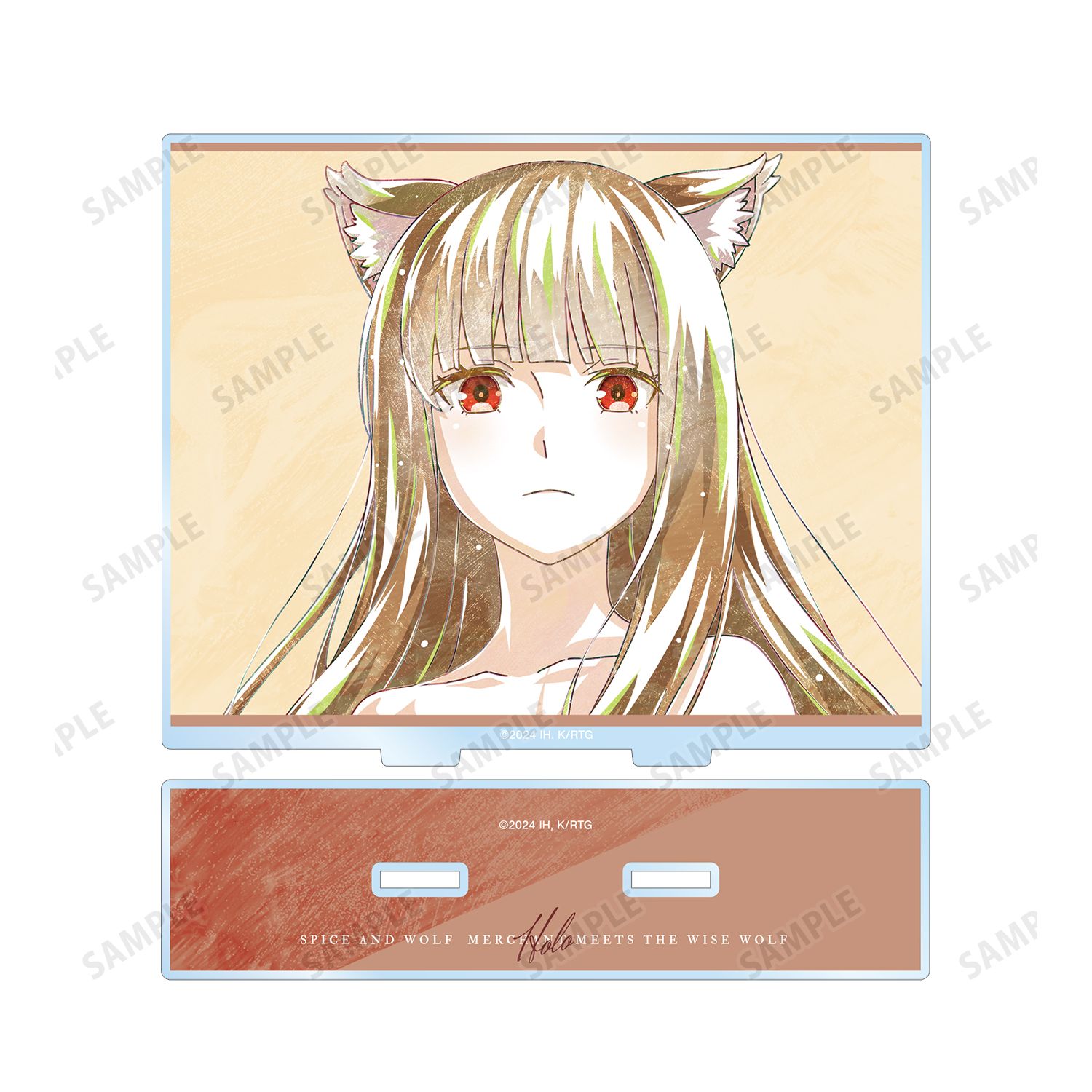 TVアニメ『狼と香辛料 MERCHANT MEETS THE WISE WOLF』 ホロ Ani-Art BIGアクリルスタンド ver.C Image 3 | AniSmile