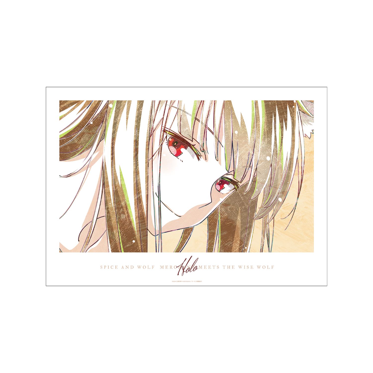 TVアニメ『狼と香辛料 MERCHANT MEETS THE WISE WOLF』 ホロ Ani-Art A3マット加工ポスター ver.A - 官方商品图片 | AniSmile