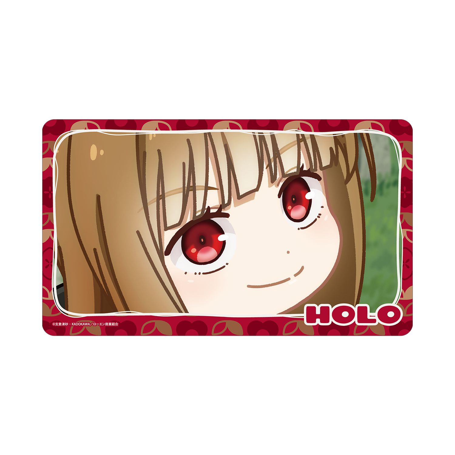 TVアニメ『狼と香辛料 MERCHANT MEETS THE WISE WOLF』 ホロ ゆるコマ マルチデスクマット - official product image | AniSmile