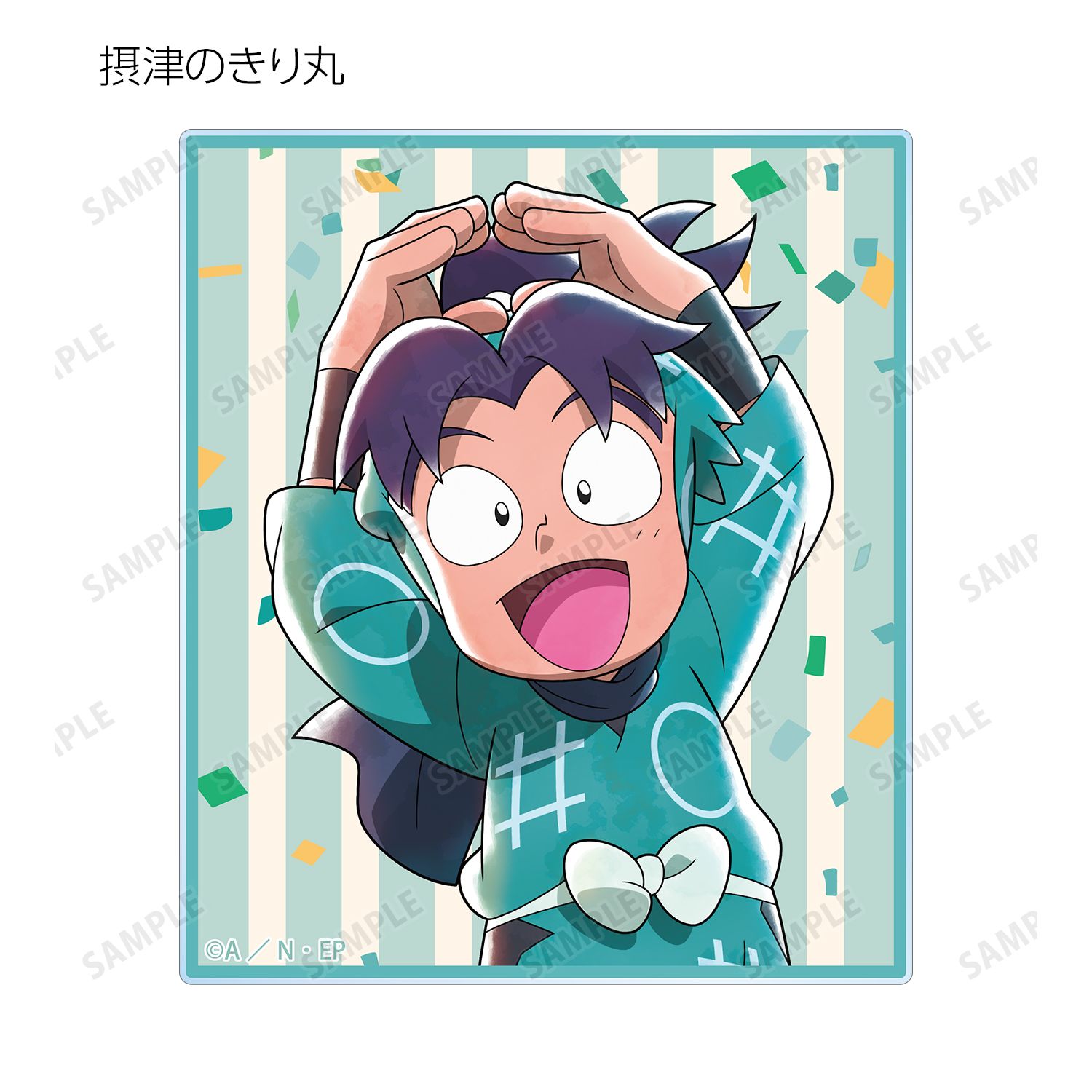 忍たま乱太郎 描き下ろし みんなでレッツダンス!の段ver. トレーディングアクリルカード(単位/単品) 图片 4 | AniSmile
