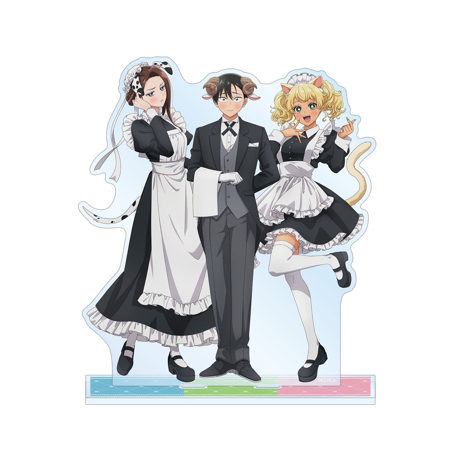 アニメ「オタクに優しいギャルはいない!?」 描き下ろし 集合 動物執事・メイドver. BIGアクリルスタンド - 官方商品图片 | AniSmile