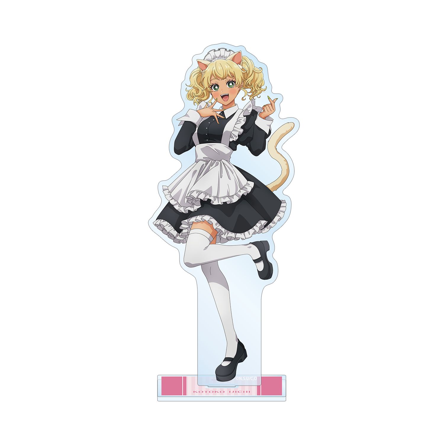 アニメ「オタクに優しいギャルはいない!?」 描き下ろし 伊地知 琴子 動物執事・メイドver. BIGアクリルスタンド - AniSmile