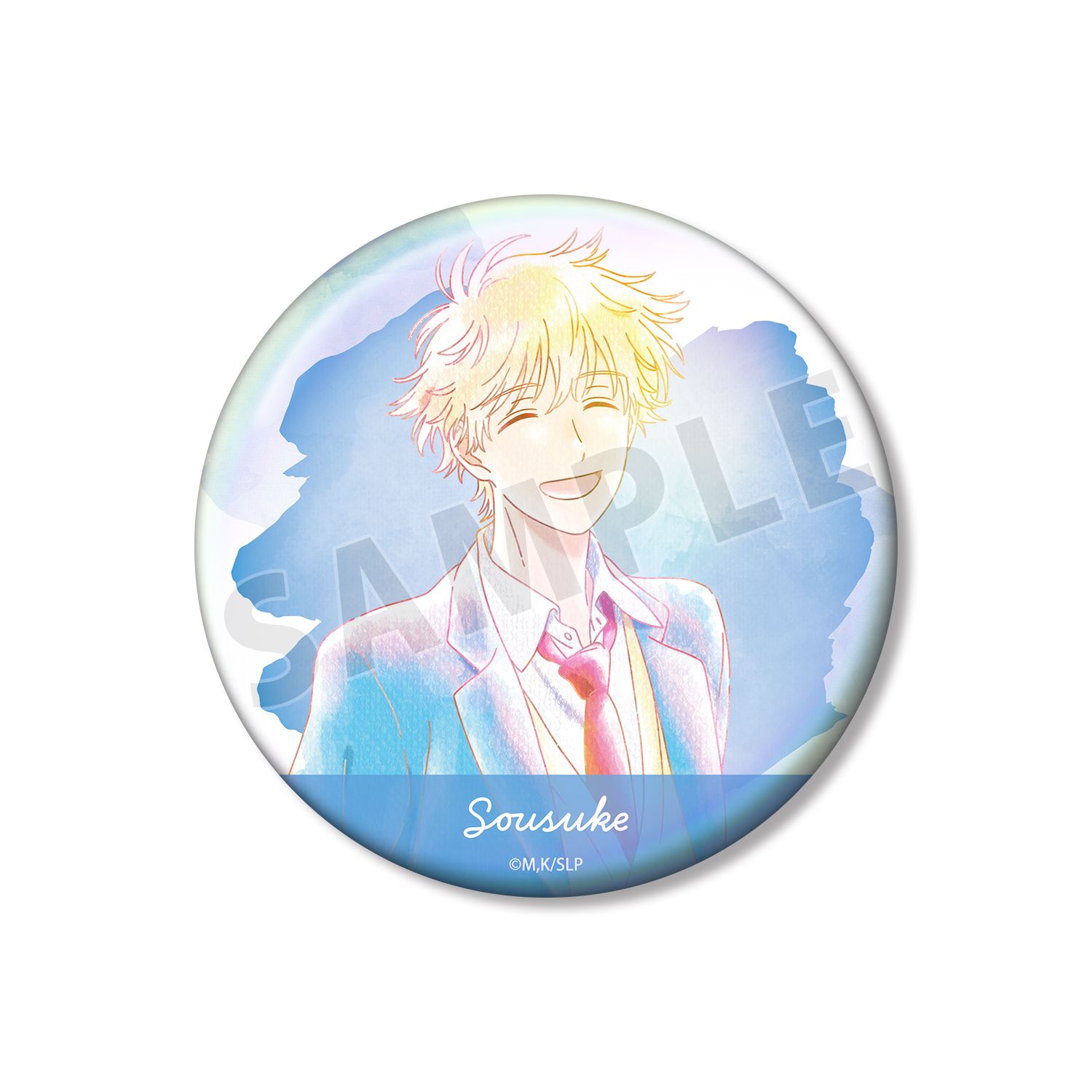 TVアニメ『スキップとローファー』 志摩聡介 Ani-Art aqua label 75mmオーロラ缶バッジ ver.A - AniSmile