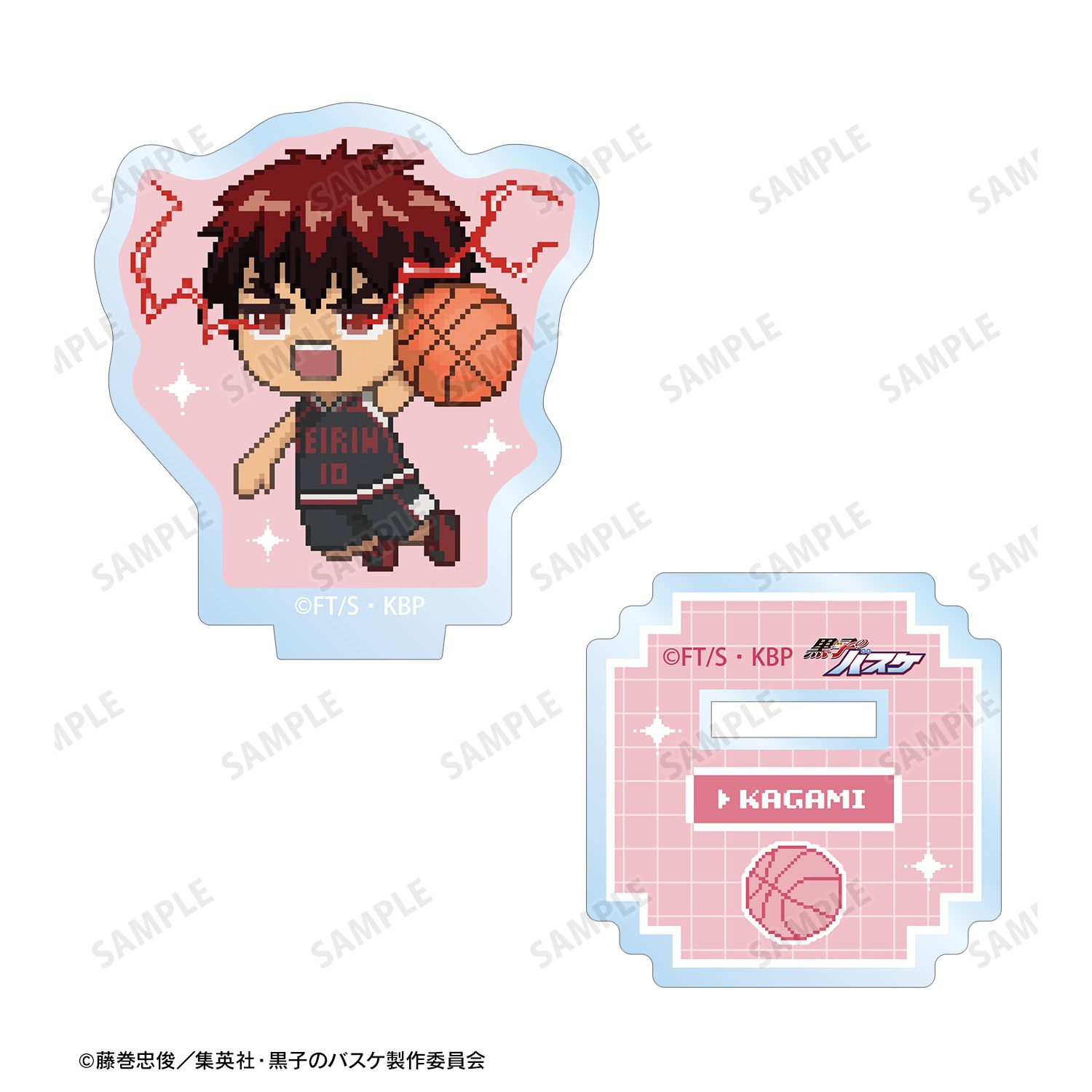 黒子のバスケ 火神大我 DOT DOT アクリルスタンドマルチバッジ Image 3 | AniSmile