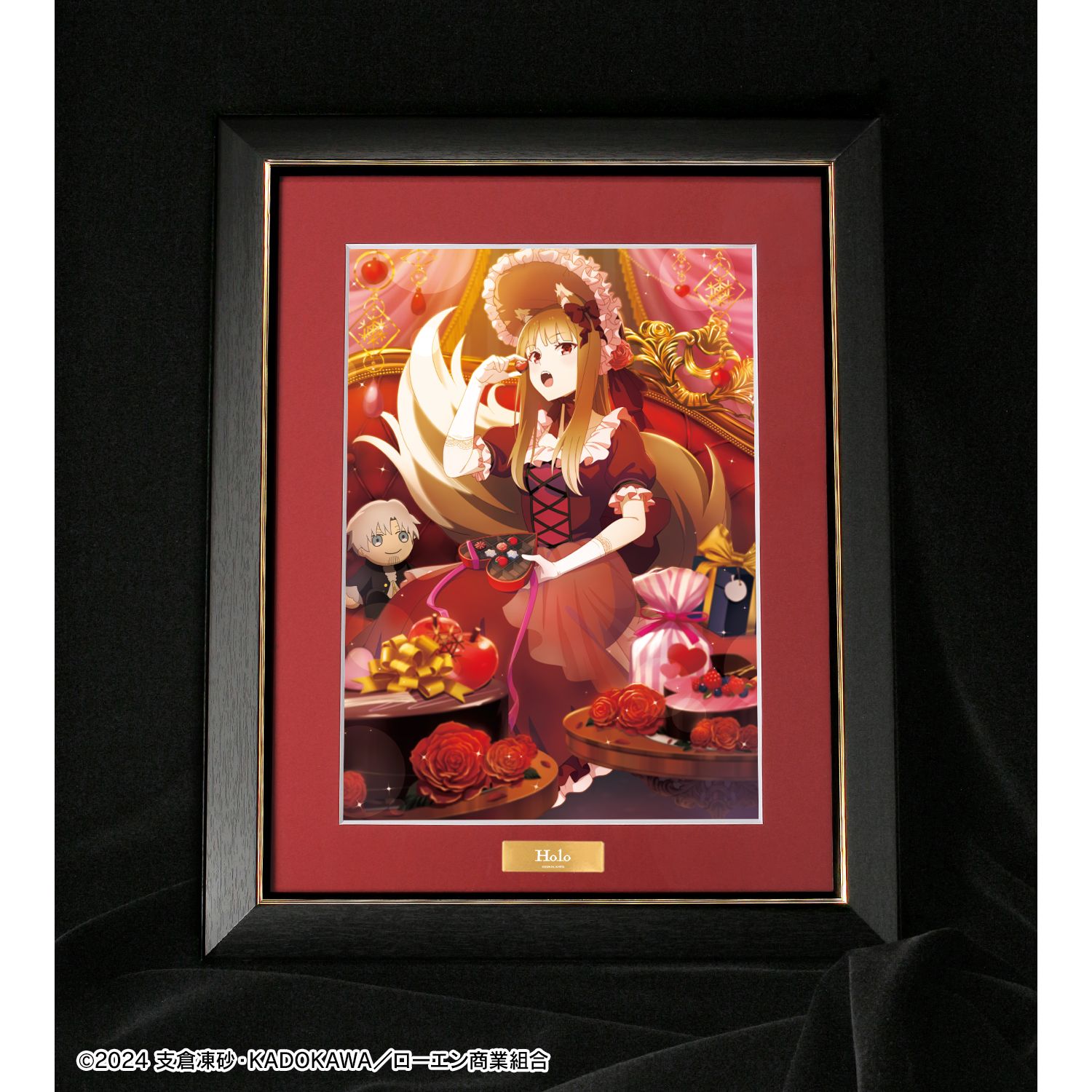 TVアニメ『狼と香辛料 MERCHANT MEETS THE WISE WOLF』 ホロと巡る四季の物語: 「バレンタイン」ビジュアル キャラファイングラフ Image 6 | AniSmile