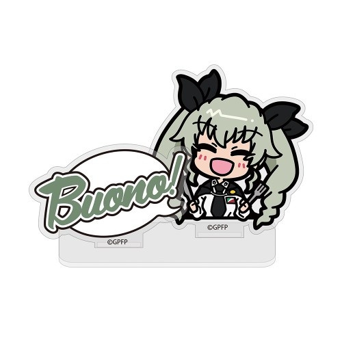 ガールズ&パンツァー 最終章 アンチョビ セリフアクリルスタンド - AniSmile