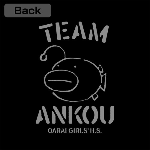 ガールズ&パンツァー 最終章 あんこうチーム ジップパーカー Ver.3.0/BLACK-XXL 图片 4 | AniSmile