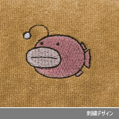 ガールズ&パンツァー 最終章 あんこうチーム 刺繍ハンドタオル/LIGHT BROWN Image 4 | AniSmile