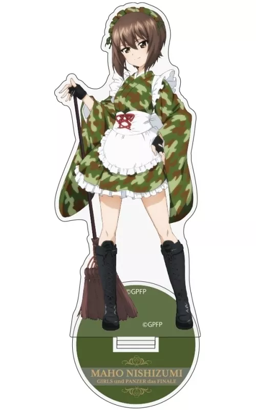 ガルパン 最終章 描き下ろし 西住まほ アクリルスタンド ミリタリーメイドver. 画像 2 | AniSmile