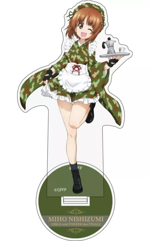 ガルパン 最終章 描き下ろし 西住みほ アクリルスタンド ミリタリーメイドver. 图片 2 | AniSmile