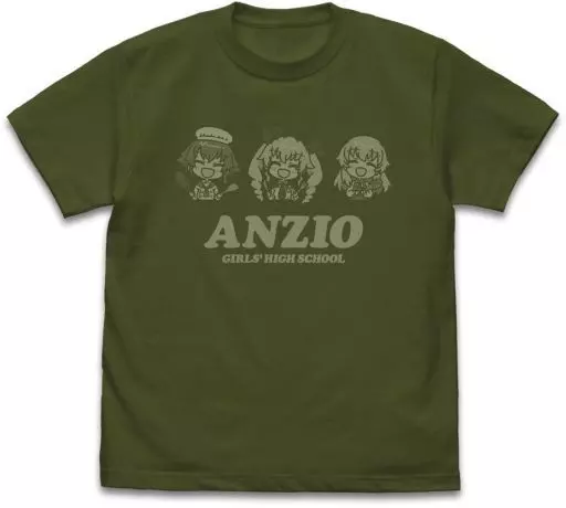 ガールズ&パンツァー 最終章 アンツィオ高校 Tシャツ/MOSS-M - AniSmile