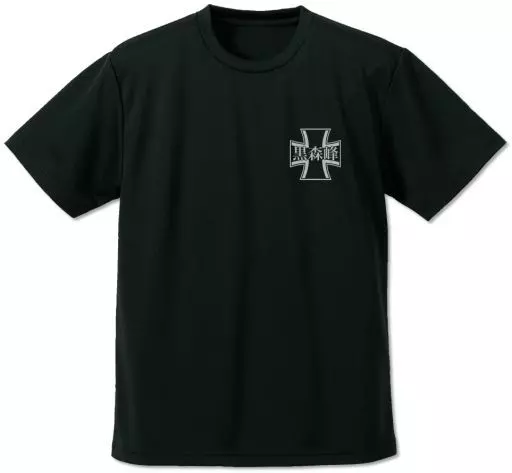 ガールズ&パンツァー 最終章 黒森峰女学園 ドライTシャツ/BLACK-L Image 2 | AniSmile