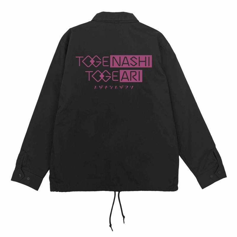 ガールズバンドクライ トゲナシトゲアリ T/Cコーチジャケット/BLACK-XL Image 3 | AniSmile