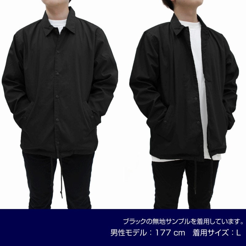 ガールズバンドクライ トゲナシトゲアリ T/Cコーチジャケット/BLACK-XL Image 4 | AniSmile
